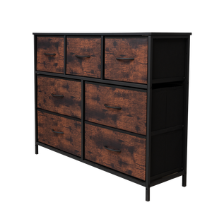 Bền Thép Không Gỉ MDF Tủ Quần Áo Vải Ngăn Kéo Phòng Khách Hiện Đại Vải Tủ Đơn Lập Bảng Điều Chỉnh Thông Màu Sắc Khác Nhau - Product Image 5