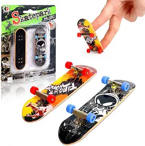 Finger Game Skateboard Plastic mini Fingerboard Skateboard Truck Finger Skateboard Children's Toys Trend toys