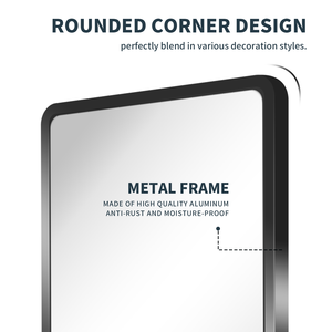 خزانة فاخرة حديثة بمرآة ليد إضاءة معدنية مضيئة للحمام أثاث منزلي لتخزين الأدوية خزانة مع مرآة - Product Image 5