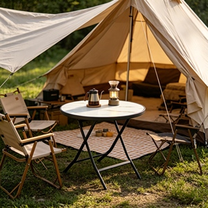 Tables pliantes de camping multi-pièces de style français pour pique-nique, fourniture directe usine, pour le commerce extérieur - Product Image 1