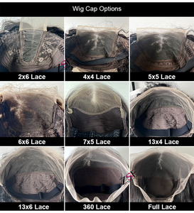 Bán buôn 12A nguyên liệu Ấn Độ tóc con người HD ren phía trước tóc giả xoăn 13X6 HD tóc con người ren phía trước glueless tóc giả tóc con người ren phía trước - Product Image 5