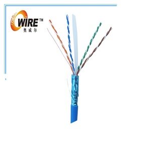 Cable de Red Cat5e FTP UTP de 305m/rollo, 23AWG, Certificado CCC, para Decodificadores de <span class=keywords><strong>TV</strong></span> e Impresoras - Product Image 2