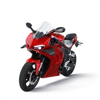 Moto électrique V4S 72V 4000W à grande vitesse pour l'exportation transfrontalière, cyclomoteur deux-roues pour adulte, modèle Big Devil, vitesse maximale 115 km/h, charge utile 300 kg