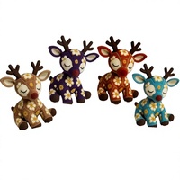 Kit d'artisanat anti-stress en crochet fait main, série Cerf Sika en peluche, matériaux polyester et coton PP, pour 14 ans et plus, best-seller transfrontalier