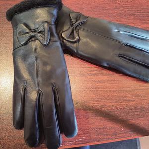 <span class=keywords><strong>Gants</strong></span> et mitaines en cuir de doublure en peau de mouton véritable <span class=keywords><strong>pour</strong></span> femmes très épais <span class=keywords><strong>pour</strong></span> l'automne et l'hiver Chaleur Style uni <span class=keywords><strong>pour</strong></span> un usage quotidien - Product Image 6