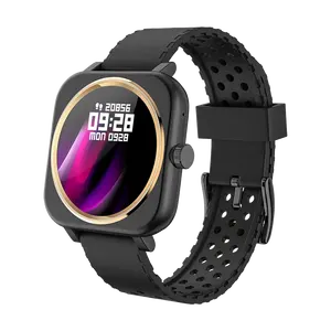 Skmei W35 China Nieuwe Ontwerp Vierkante En Cyclus Ultradunne Sport Band Android Smartwatch Fitness Horloge