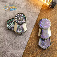 YJ Tiebro Fritillary Armure de la Dynastie Tang en métal, jouet anti-stress EDC mécanique coulissant et rotatif pour les 14-18 ans