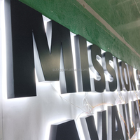 Enseigne Kexian Custom Cosmetic Shop: Lettre de canal rétroéclairée par LED, signalisation avec logo lumineux en acrylique 3D pour la marque de magasin