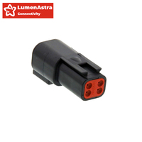 Harnais DTM04-4P, connecteur automobile DTM04-2P, prise étanche DTM06-2S, connecteur mâle/femelle TNC DTM06-4S, contacts en laiton, connexions de fils