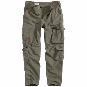 Pantalon de jogging avec logo personnalisé Pantalon cargo multi-poches en coton à cordon de serrage pour hommes - Product Image 5
