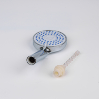 Douche anale 2-en-1 avec poignée, design moderne, finition chromée, installation facile pour salle de bain