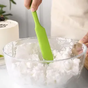 Silicone Spatula Heat Resistant Eco-Friendly Reusable Cake Cream Butter Mixing Batter Scraper Non-Stick Flexible Baking Tool - Product Image 4