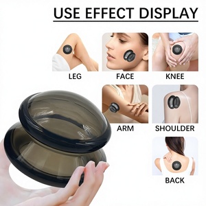 Nouvel appareil de massage à ventouses en silicone pour la relaxation des muscles des épaules et des jambes, thérapie de <span class=keywords><strong>moxibustion</strong></span>, outil Gua Sha - Product Image 1