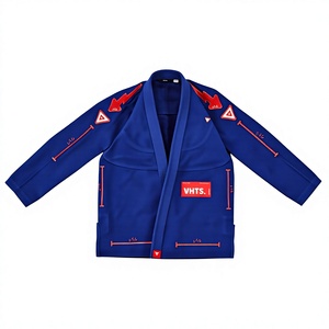Kimono de Jiu-Jitsu Brésilien OEM Premium Blanc avec Broderie Personnalisée et Écussons Personnalisés en Tissu Perlé - Product Image 5
