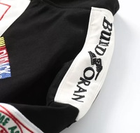 Vente en gros de vestes de course rétro en sergé noir de haute qualité personnalisées vestes de course Nascar voiture de course vintage pour hommes