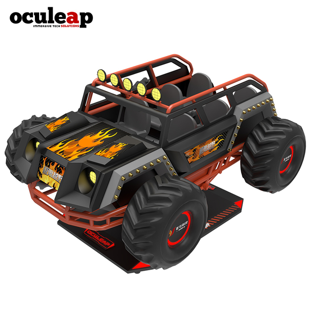 VR Shooting Simulator 5D Off Road Arcade Games 6-person Roller Coaster Driving Simulator Virtual Reality Dynamic 3D Game Machine