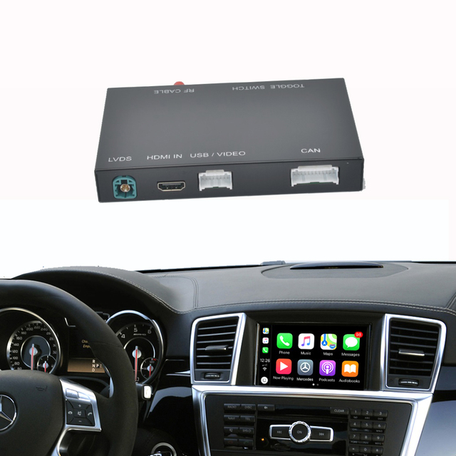 NTG4.5 Wireless CarPlay Box NTG5.0 Android Auto Module for Mercede W166 W176 W212 W204 W205 W218 W246 W207 W221 C207 C117