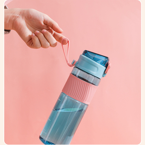 Gobelet d'eau de sport en plastique de 28 oz avec marquages horaires, mesurez et fixez vos objectifs de consommation d'eau en déplacement, idéal pour la salle de sport, en voiture - Product Image 3