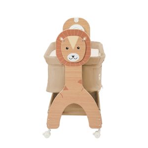 سرير أطفال كهربائي متعدد الوظائف D1511 للأطفال حديثي الولادة مع وظيفة النوم المشترك - Product Image 4