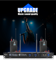 ER-202 Earphone Monitor In-Ear nirkabel 12 saluran, Earphone sistem BT5.0 XLR Studio bernyanyi panggung Cardioid LED logam plastik