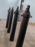 Vérins hydrauliques télescopiques plats de précision avec roulement en acier, capacité 600 kg, systèmes de levage non standard