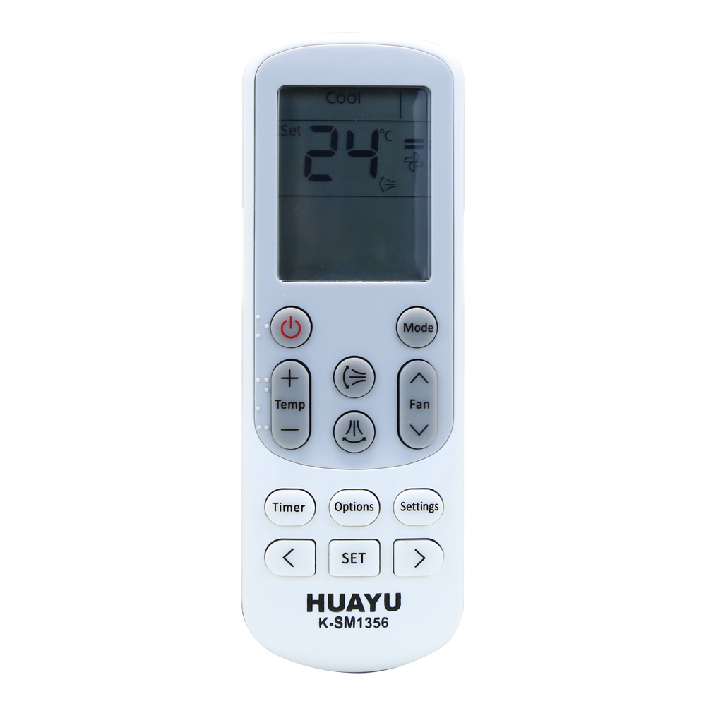 K-SM1356 <strong>HUAYU</strong> Fixed <strong>Code</strong> Waterproof Universal Use Samsung Air Conditioner <strong>Remote</strong> Control
