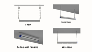 Công nghiệp 50 Wát 200 Wát Opal khuếch tán cho LED mô-đun cao <span class=keywords><strong>bay</strong></span> đèn cho hội thảo kho nhôm treo ánh sáng Trần tuyến tính - Product Image 4