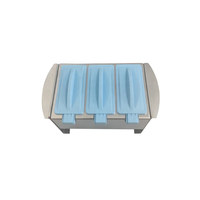 Plastic 12 Stations Slide Staining System Manual Laboratory Slide Staining Jar with Rack