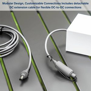 Hot 195W Starlink Gen 3 Power Adapter 57V 3.45A <strong>Charger</strong> with Detachable C8 Waterproof DC Port Type-C PD Function - Product Image 5