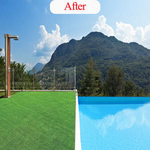 Gazon <span class=keywords><strong>synthétique</strong></span> <span class=keywords><strong>pour</strong></span> jardin extérieur, tapis de gazon artificiel, gazon artificiel <span class=keywords><strong>pour</strong></span> <span class=keywords><strong>piscine</strong></span> - Product Image 5