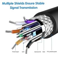 Cable VGA a VGA de Alta Velocidad HD de 1.5m, 3+2/3+5/3+6 Pines, con Ferrites, para PC, Precio de Fábrica
