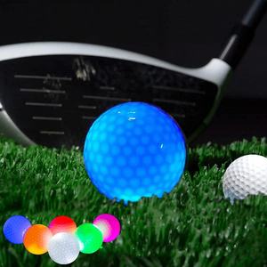 रात चमक कस्टम लोगो लगातार प्रकाश मारा के बाद लंबे समय तक चलने उज्ज्वल एलईडी गोल्फ गेंदों - Product Image 3