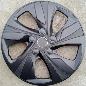 Enjoliveurs Roues 14 Pouces Noirs - 4 Pièces Universelles ABS (protection Rayures)