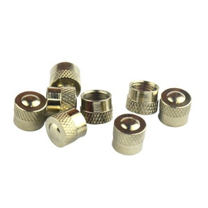 Tapas de Válvula de Cobre, Válvula sin Cámara de Acero Inoxidable, Boca Americana para Reparación y Reemplazo de Neumáticos de Automóvil - Product Image 3