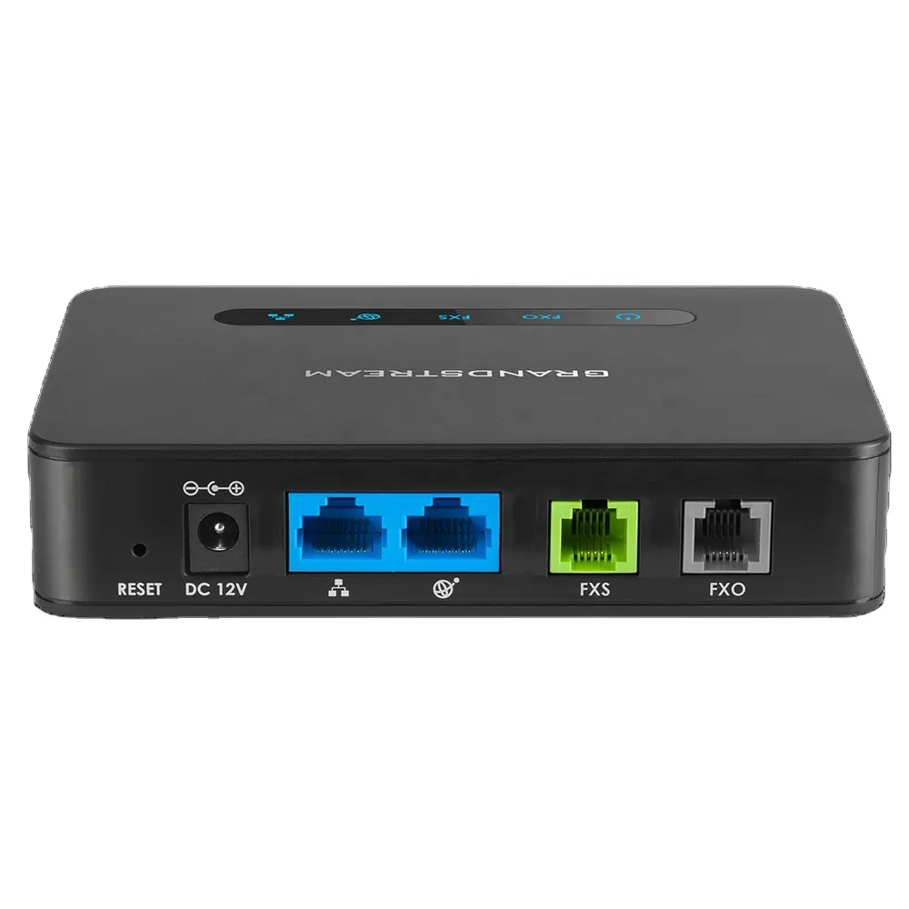 Grandstream adapter telepon Analog, Gateway 1 telepon analog port FXS dan 1 PSTN line FXO port HT813