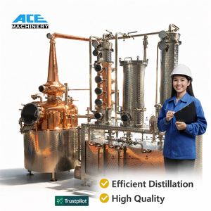 Ace Premium Copper Whiskey Still Alambique Brandy Distiller Machine Distillation With Precise Spirits Separation Function - Product Image 5