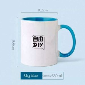 Proveedor de Vasos Sublimables al por Mayor, Tazas de Cerámica de Porcelana de 350 ml Personalizadas con Transferencia de Calor, Ecológicas, para Té y Café, con Logotipo Empresarial - Product Image 2