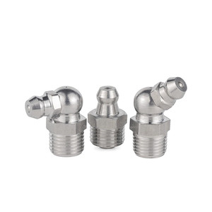 M6 M8 M10 M12 1/8 1/4 filetage <span class=keywords><strong>mâle</strong></span> en acier inoxydable droit 304 buse de pistolet à graisse raccords de graisse mamelon de graisse - Product Image 4
