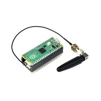 Carte d'extension Waveshare Raspberry Pi Pico Node, protocole LoRa WAN, module de bande optionnel, communication SPI SX1262 433/868/915MHZ