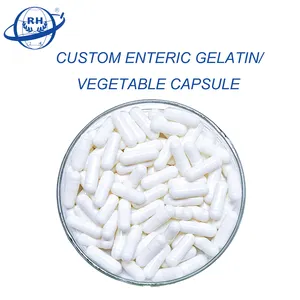 Capsule di gelatina vuote viola capsula colorata