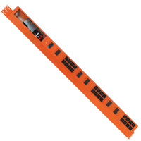 PDU de rack C19 à 24 ports, installation verticale OIT, triphasé 160A, 380-415V/220-240V, haute puissance pour la transmission d'énergie électrique