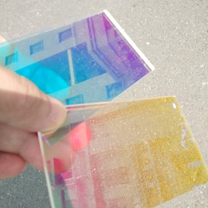 Muestra gratuita disponible. Lámina acrílica iridiscente. Láminas acrílicas de color arcoíris. - Product Image 1