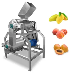 Máquina de extracción de fruta de alta calidad, extractor de semillas de tomate, batidor de pulpa acai