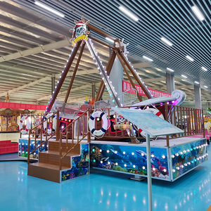 Jeux <span class=keywords><strong>de</strong></span> parc d'attractions, conception d'attractions bon marché, mini-bateau pirate pour enfants, utilisation commerciale en extérieur et en intérieur, métal et fibre <span class=keywords><strong>de</strong></span> verre - Product Image 4
