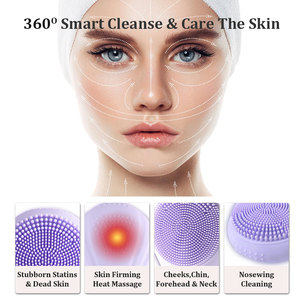 Newest Silicone Face Cool Washing <strong>Brush</strong> Deep Visage Skin Cleanser Waterproof Blemish Remove Scrubber - Product Image 6