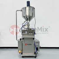 Hone Semi Automatique Gelée De Pétrole Remplisseur Chaud Bâton Déodorant Aromathérapie Crème Bouteille Chauffage Machine De Remplissage