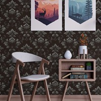 Papier peint floral vintage européen, carrelage de cuisine auto-adhésif 3D en gel, panneaux muraux imitation pierre, autres panneaux