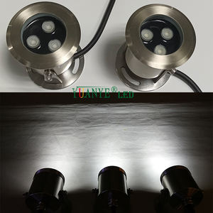Yuanyeled 3W RGBW <span class=keywords><strong>LED</strong></span> lumière sous-marine DC12V blanc chaud en acier inoxydable IP68 lampe de piscine <span class=keywords><strong>pour</strong></span> jardin étanche YY-SDTS <span class=keywords><strong>Spot</strong></span> - Product Image 3