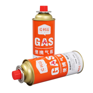 Custom Logo <strong>Butane</strong> Gas Bottles <strong>Canisters</strong> for Portable Stoves - Product Image 1