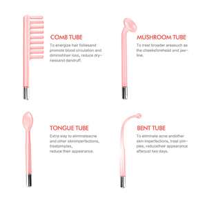 Équipement/soins de la peau portatifs de beauté de rose blanc facial à haute fréquence portatif d'utilisation à la maison - Product Image 6